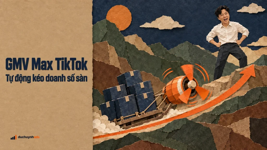Cách chạy GMV Max TikTok Shop để đọc hiệu quả đúng