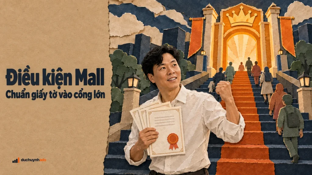 Điều kiện lên Mall TikTok Shop: chuẩn bị hồ sơ và vận hành