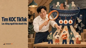 Tìm KOC qua TikTok Creator Marketplace: chọn đúng