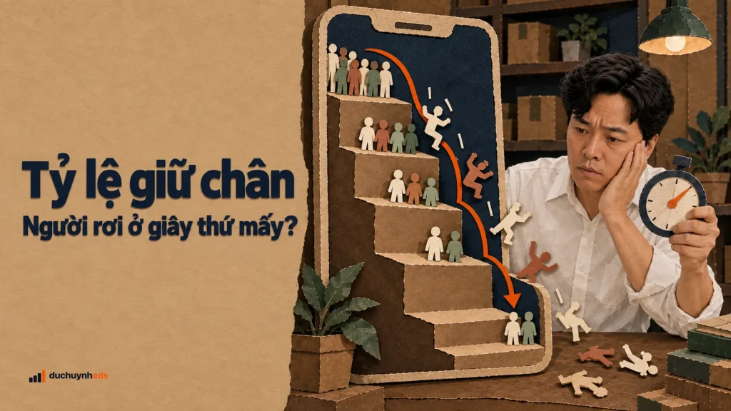 Tỷ lệ giữ chân người xem TikTok: cách đọc và tối ưu